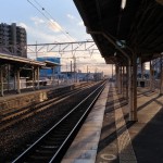 夕方のとある駅